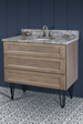 Overlay 36" Hairpin Leg Vanity Ensemble